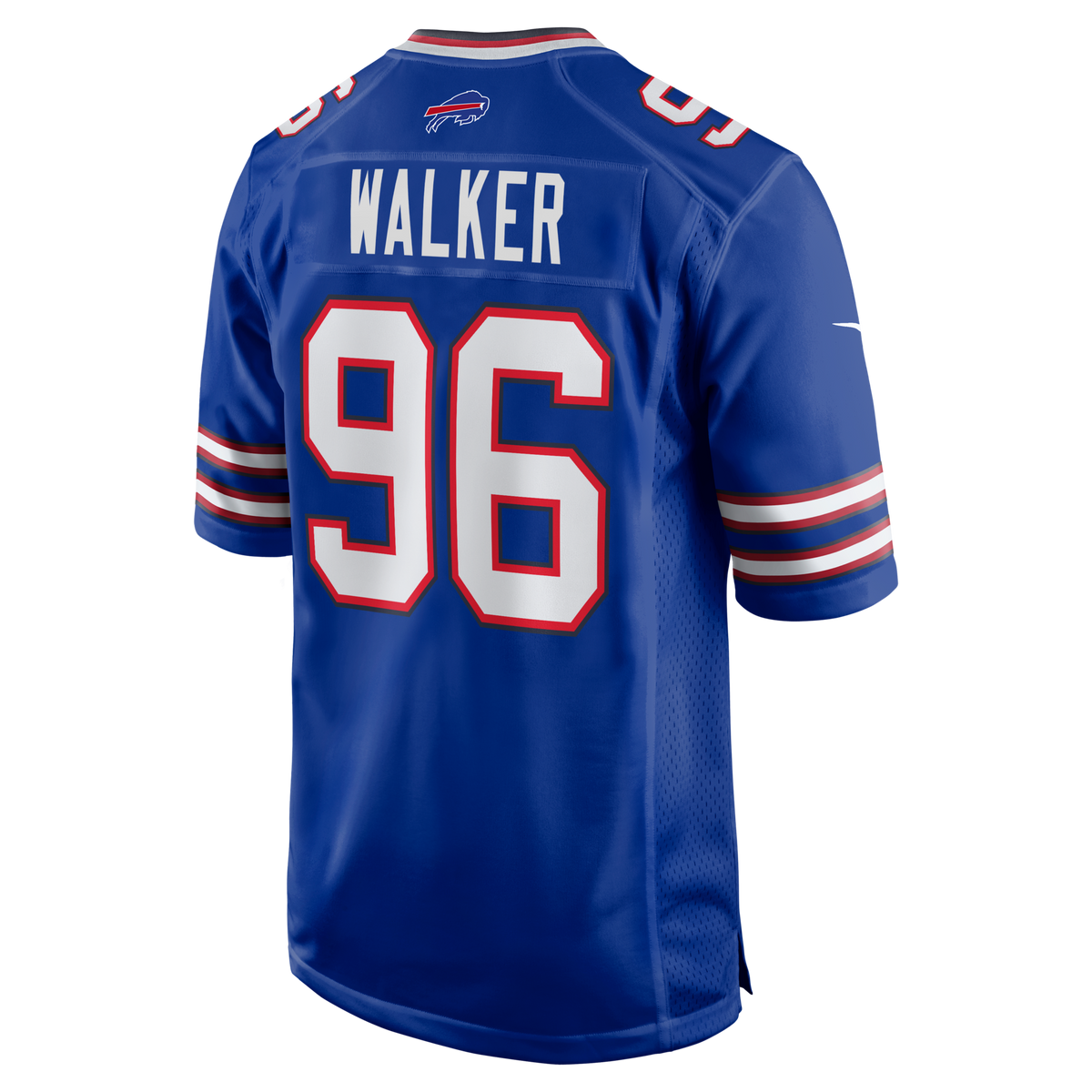 Buffalo Bills Deone Walker Royal Team Game Football Jersey