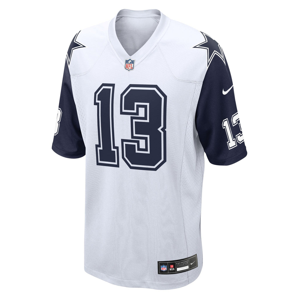 Dallas Cowboys Caleb Downs White Alternate Game Football Jersey