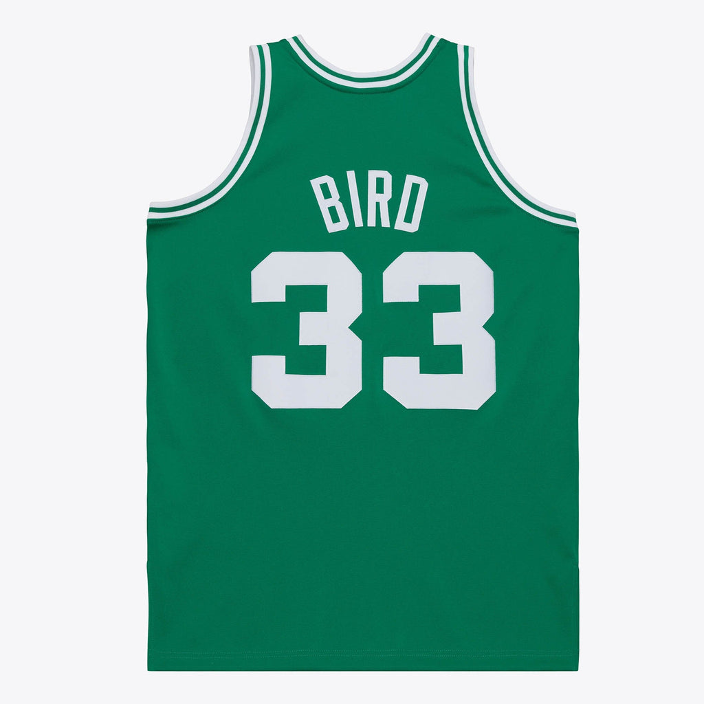Boston Celtics Larry Bird 1985 Road Jersey - Kelly Green