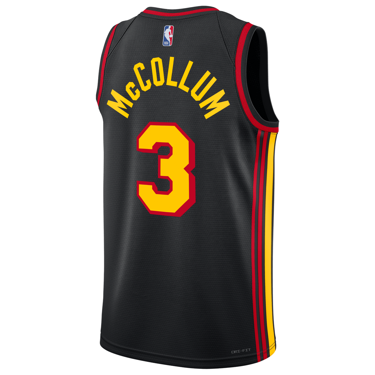 Atlanta Hawks Statement Edition Swingman Jersey - Black - CJ McCollum