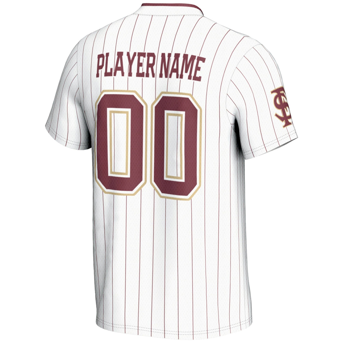 Florida State Seminoles NIL Pick-A-Player Lightweight Softball Jersey - White