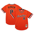 Baltimore Orioles Cal Ripken Jr. Orange 2001 Cooperstown Collection Throwback Baseball Jersey