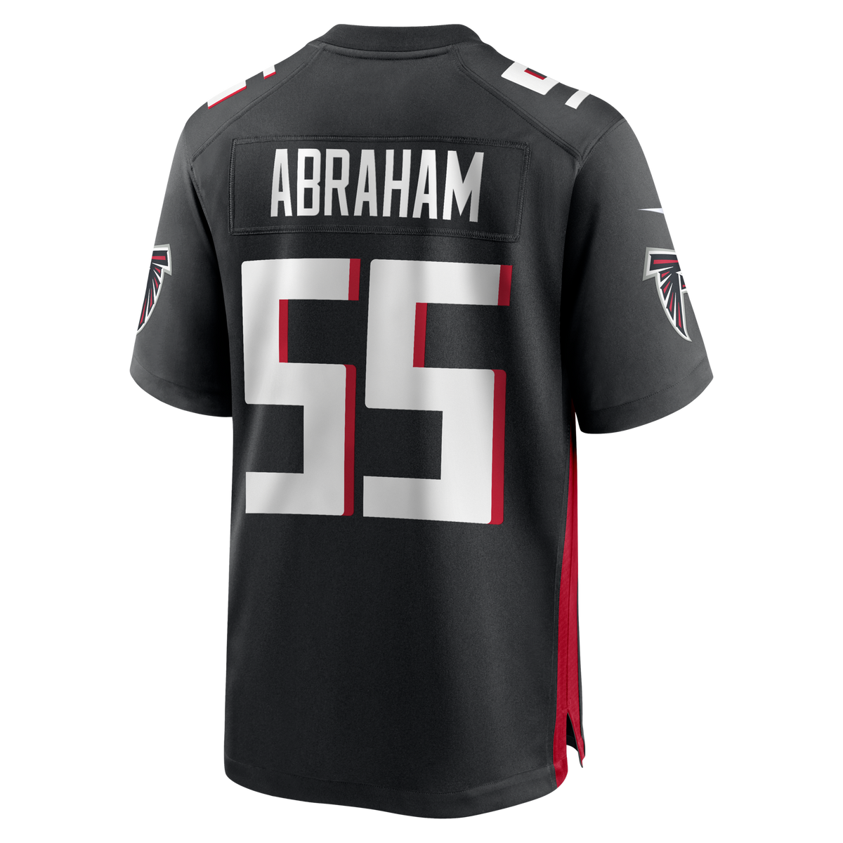 Atlanta Falcons John Abraham Black Game Retired Player Football Jersey