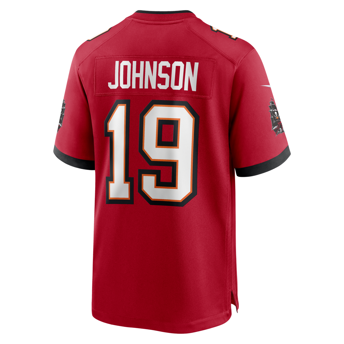 Tampa Bay Buccaneers Keyshawn Johnson Red Game Retired Player Football Jersey