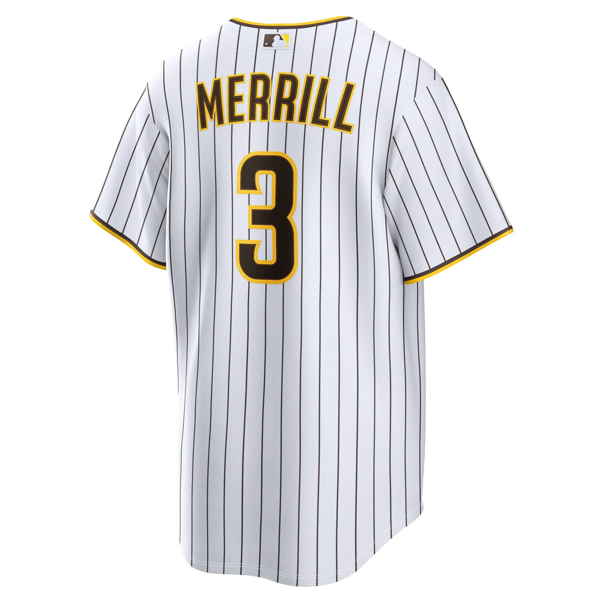 San Diego Padres Jackson Merrill White Home Replica Player Baseball Jersey