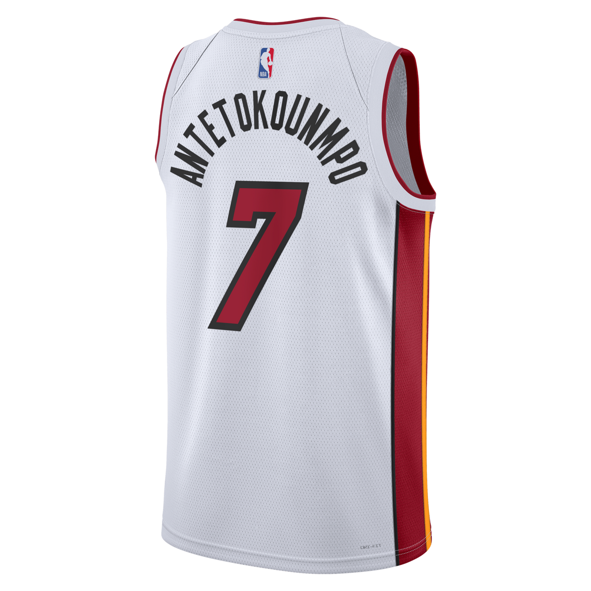 Miami Heat Association Edition Swingman Jersey - White - Giannis Antetokounmpo