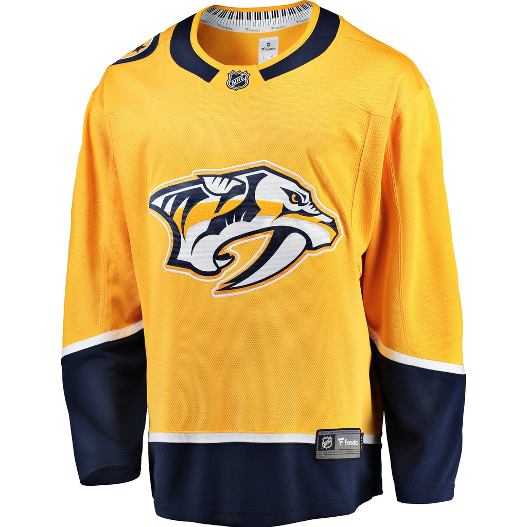 Nashville Predators Gold Breakaway Home Hockey Jersey