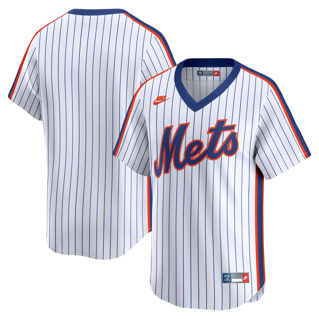New York Mets White Cooperstown Collection Limited Baseball Jersey