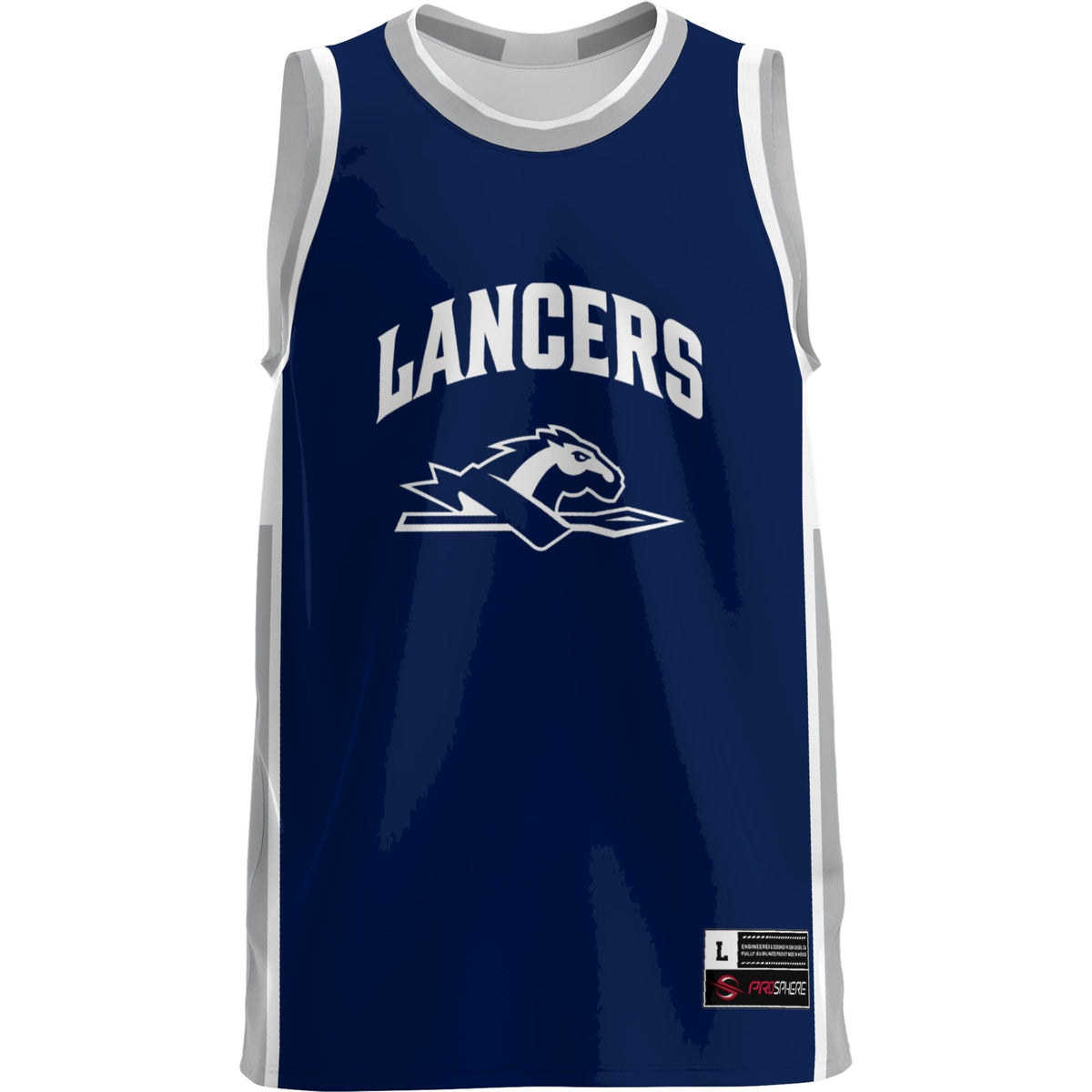 Longwood Lancers Lightweight Basketball Jersey - Blue