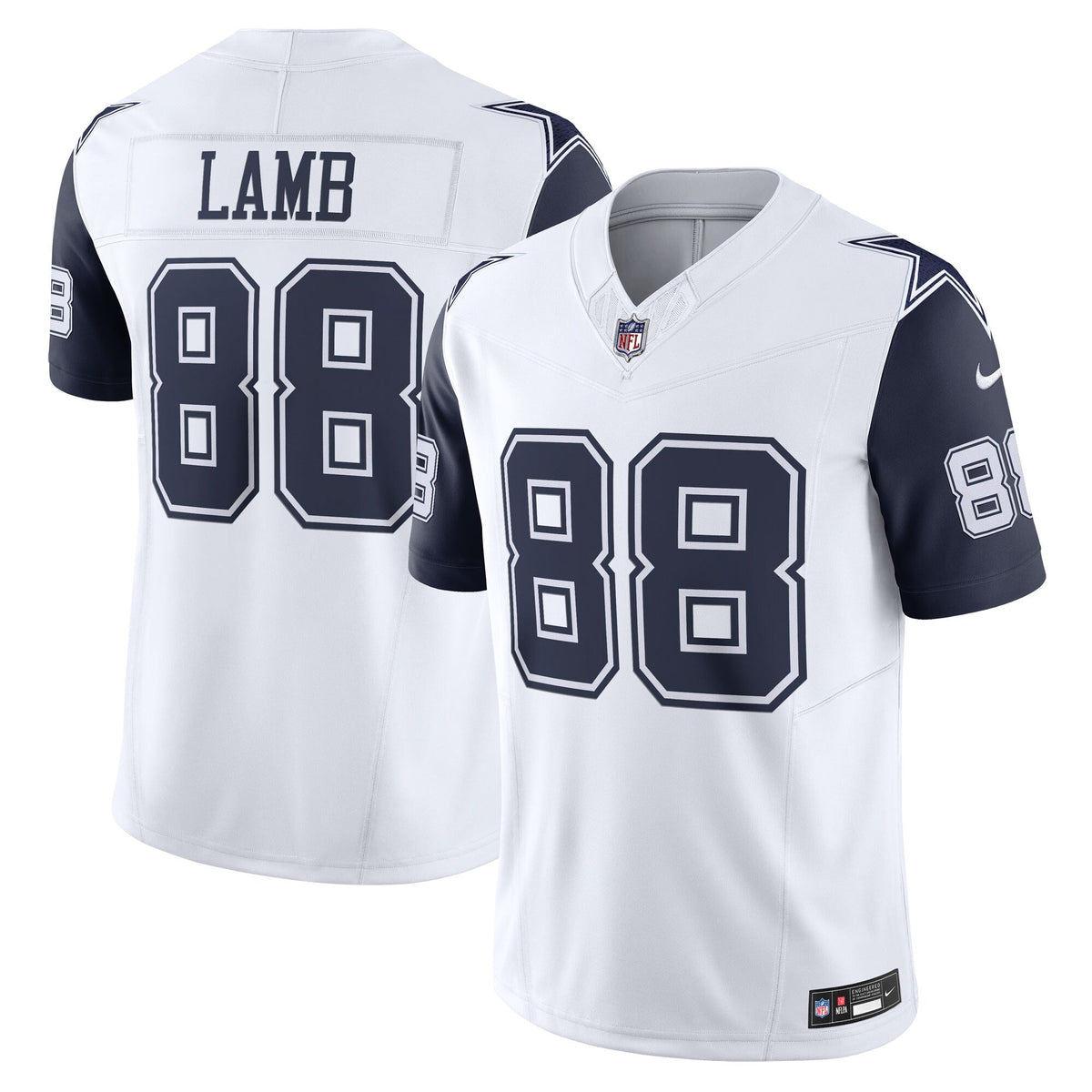 Dallas Cowboys CeeDee Lamb White Vapor F.U.S.E. Limited Football Jersey