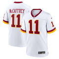 Washington Commanders Luke McCaffrey White Game Super Bowl Era Football Jersey