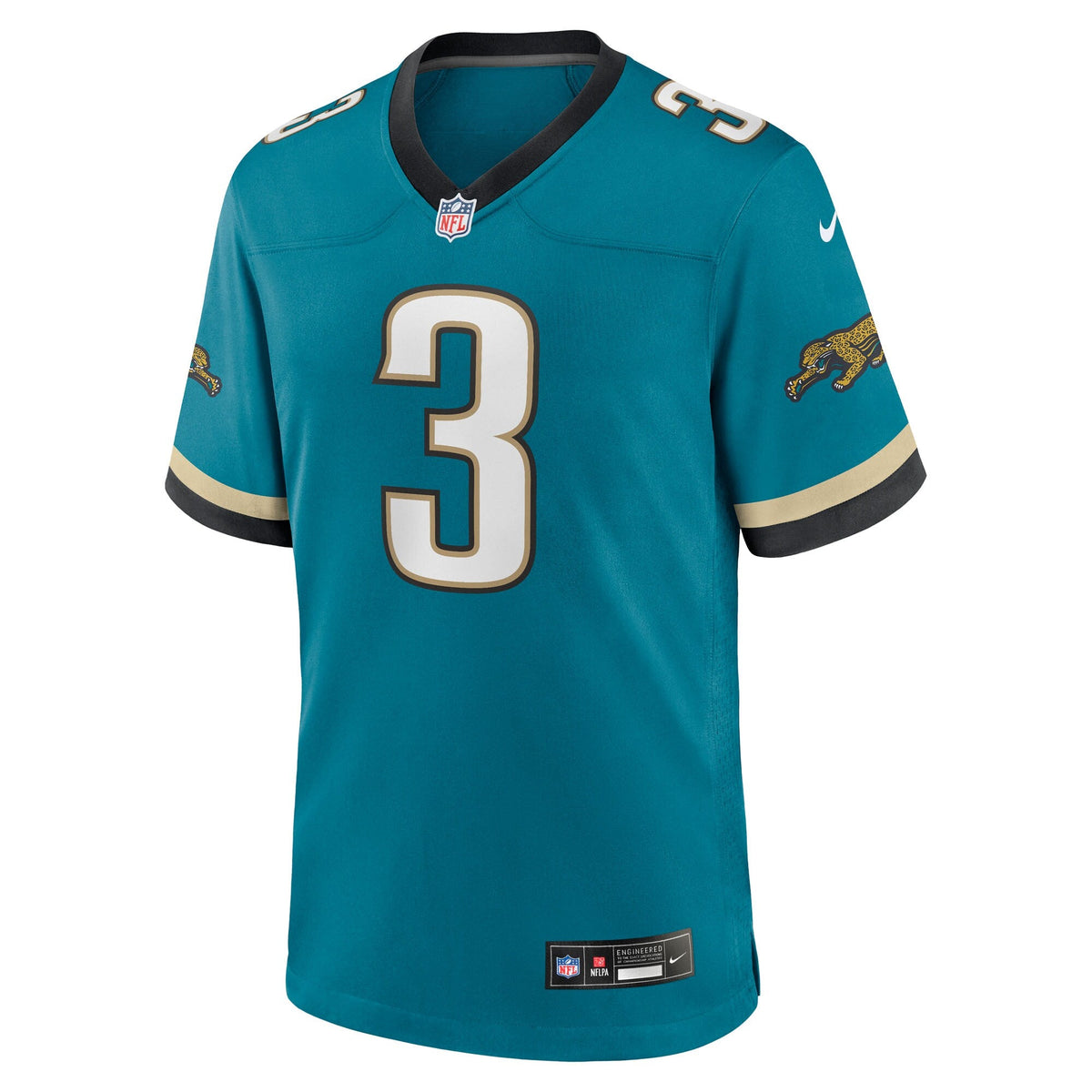 Jacksonville Jaguars Jakobi Meyers Teal Alternate 2 Prowler Throwback Game Football Jersey