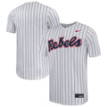 White Ole Miss Rebels Limited Baseball Jersey
