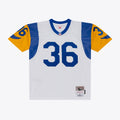 Los Angeles Rams Jerome Bettis White Retired Legacy Replica Player Football Jersey