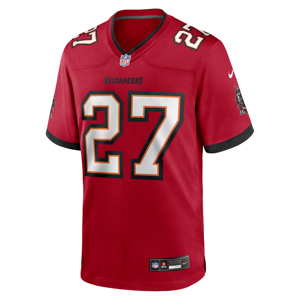 Tampa Bay Buccaneers Zyon McCollum Red Game Player Football Jersey