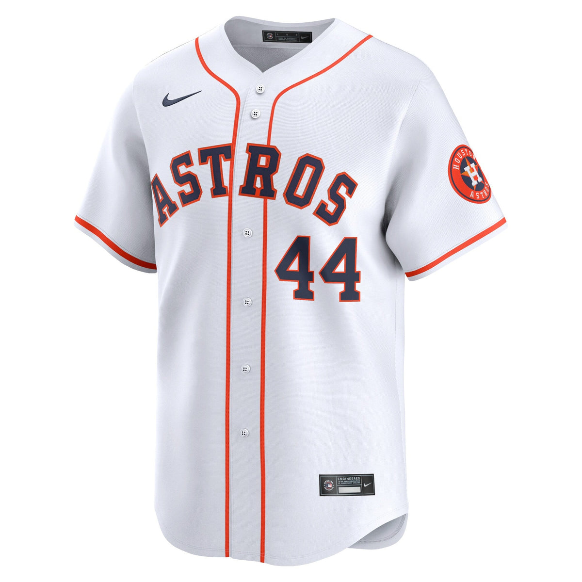 Houston Astros Yordan Alvarez White Home Limited Player Baseball Jersey