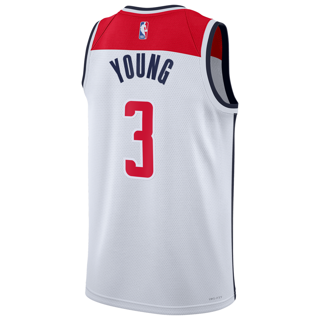 Washington Wizards Association Edition Swingman Jersey - White - Trae Young