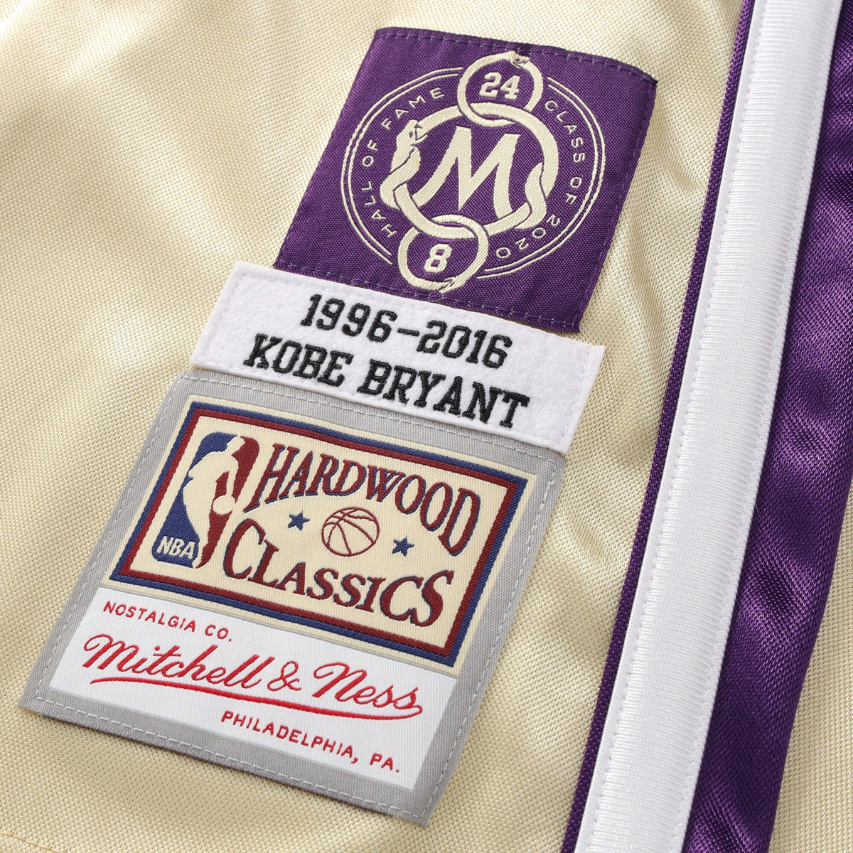 Los Angeles Lakers NBA HOF Jersey - Kobe Bryant