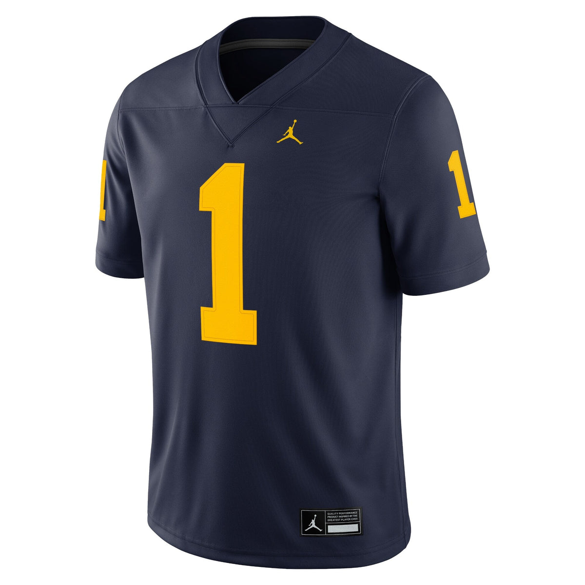 #1 Michigan Wolverines Game Jersey - Navy