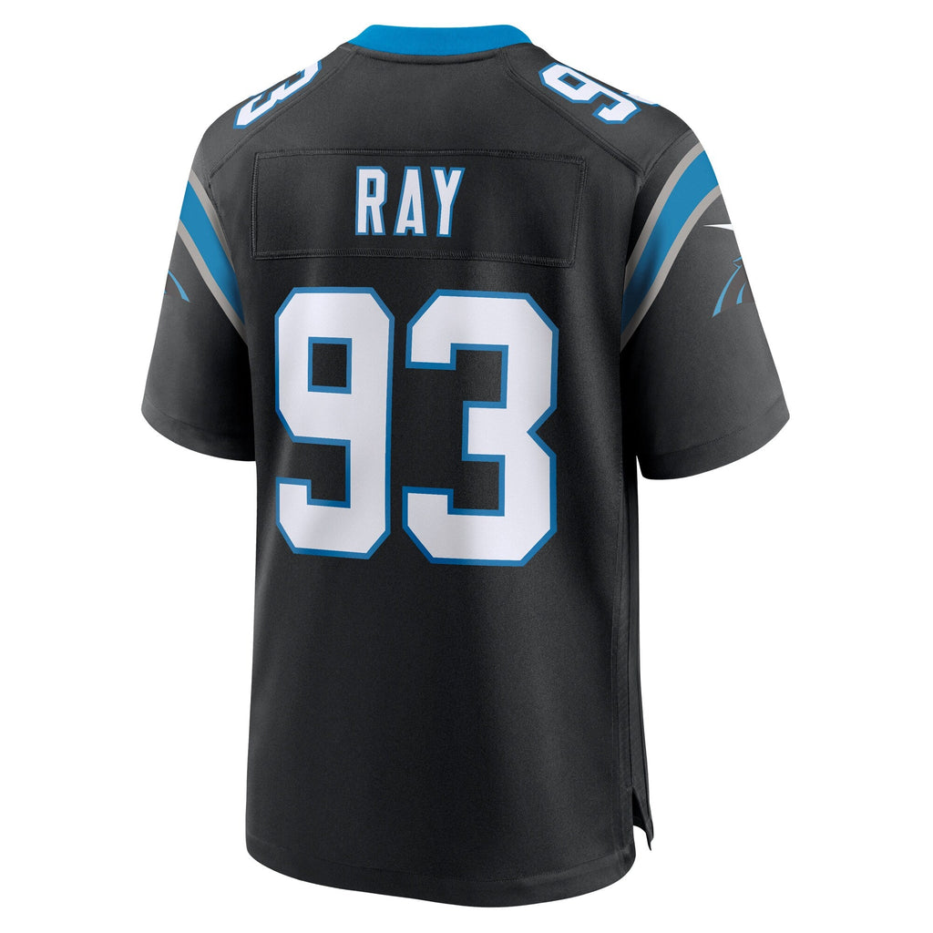 Carolina Panthers LaBryan Ray Black Team Game Football Jersey