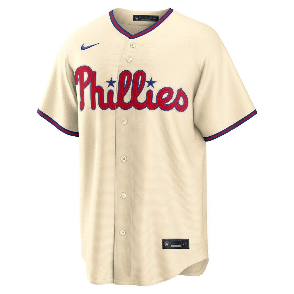 Philadelphia Phillies Bryce Harper Cream Alternate Replica Baseball Jersey