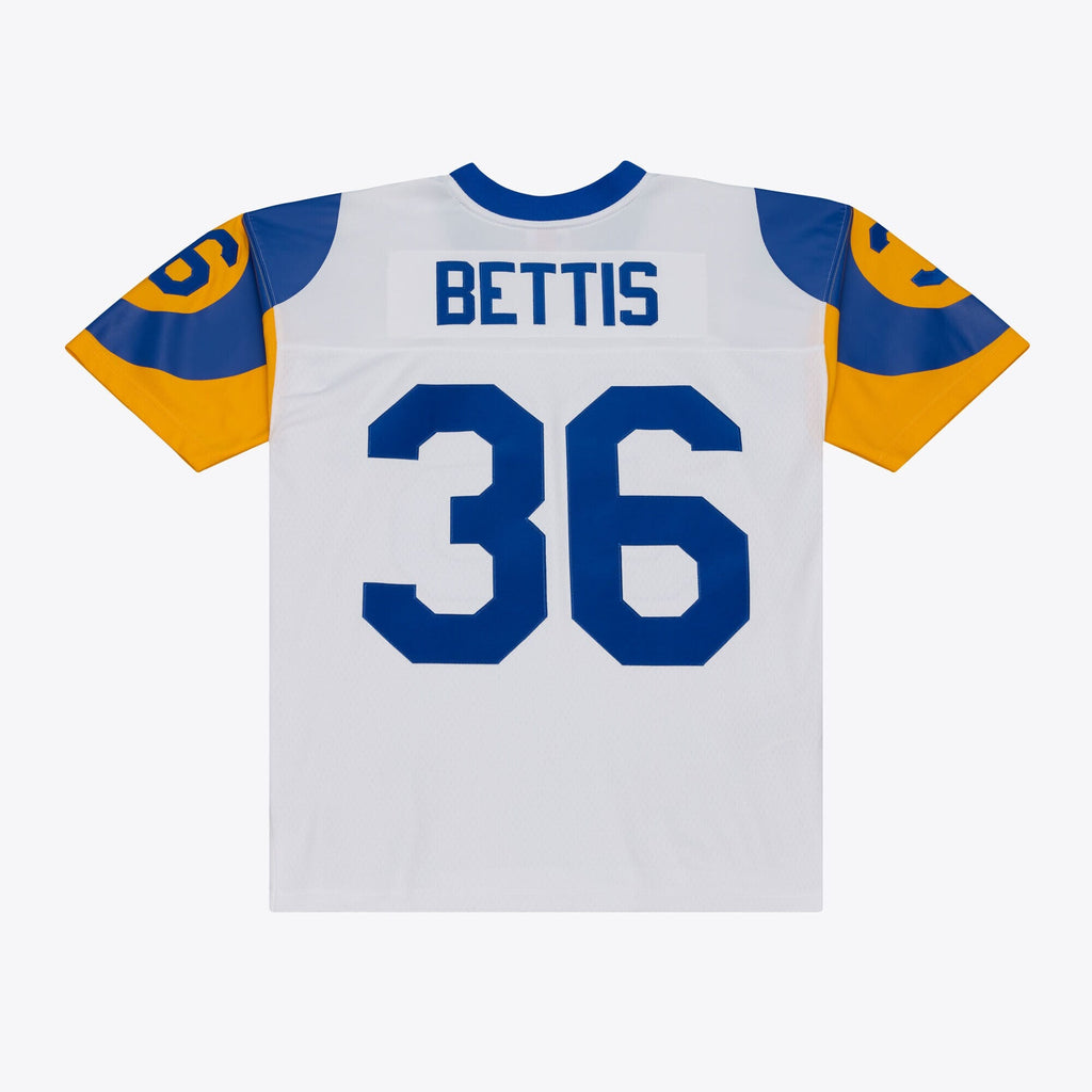 Los Angeles Rams Jerome Bettis White Retired Legacy Replica Player Football Jersey