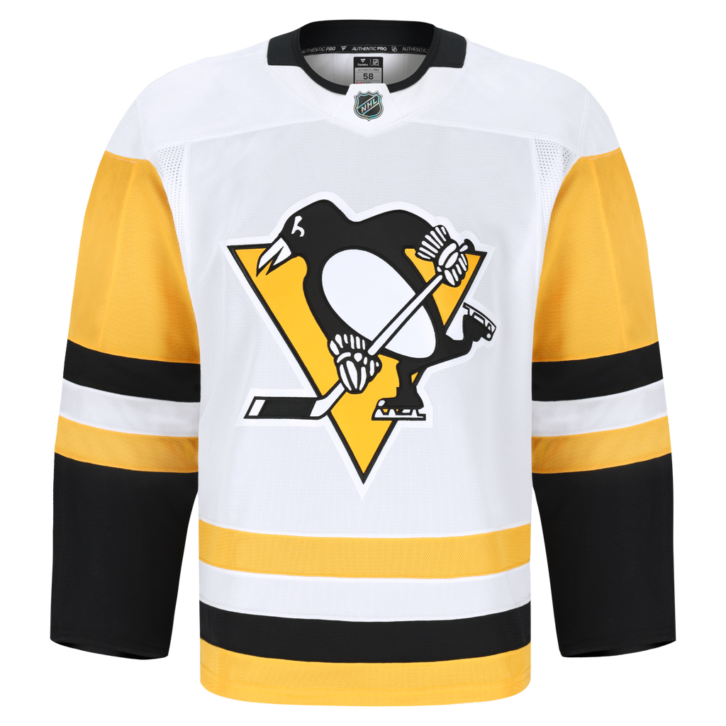 Pittsburgh Penguins White Away Pro Jersey