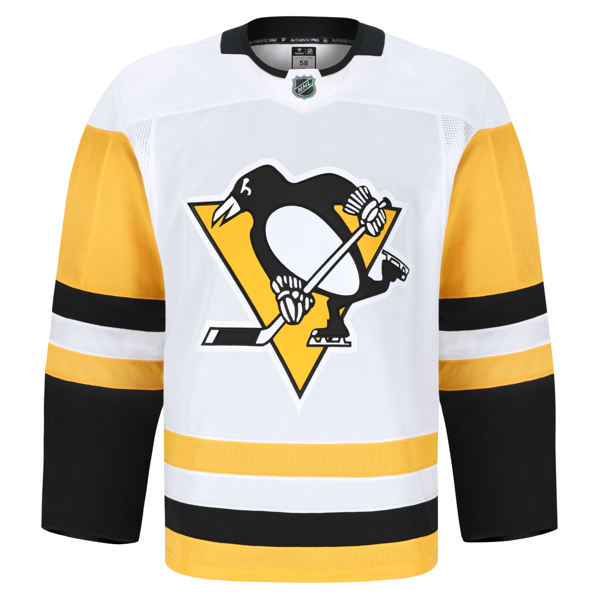 Pittsburgh Penguins White Away Pro Jersey
