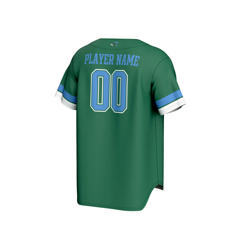 Tulane Green Wave NIL Pick-A-Player Lightweight Baseball Jersey - Green