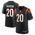 Cincinnati Bengals Lemar Parrish Black Team Retired Game Football Jersey