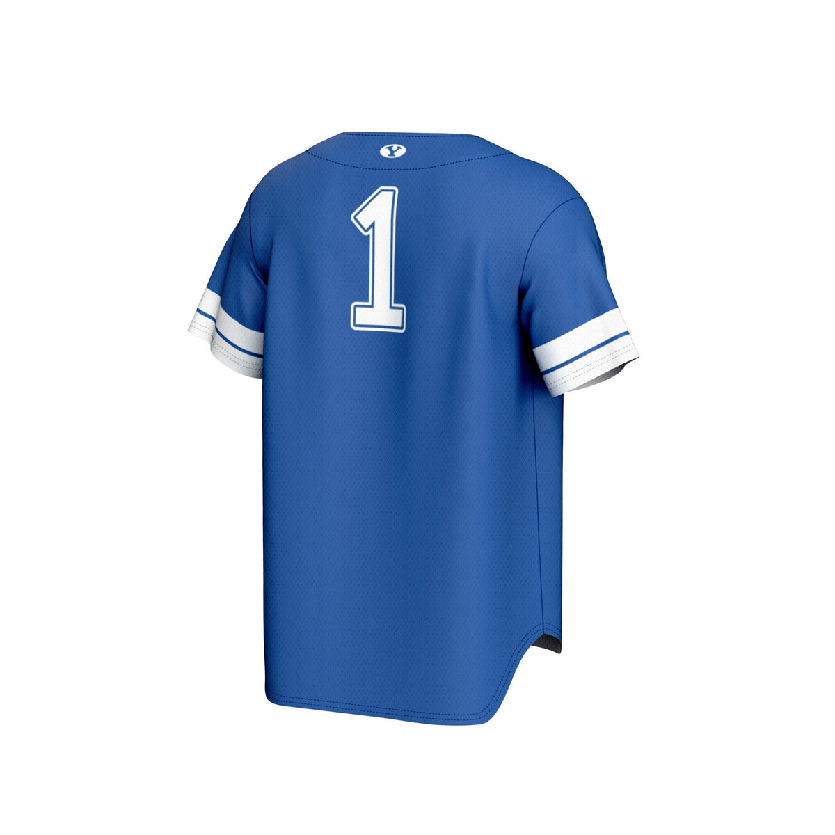 #1 BYU Cougars Lightweight Collegiate Baseball Fashion Jersey - Royal