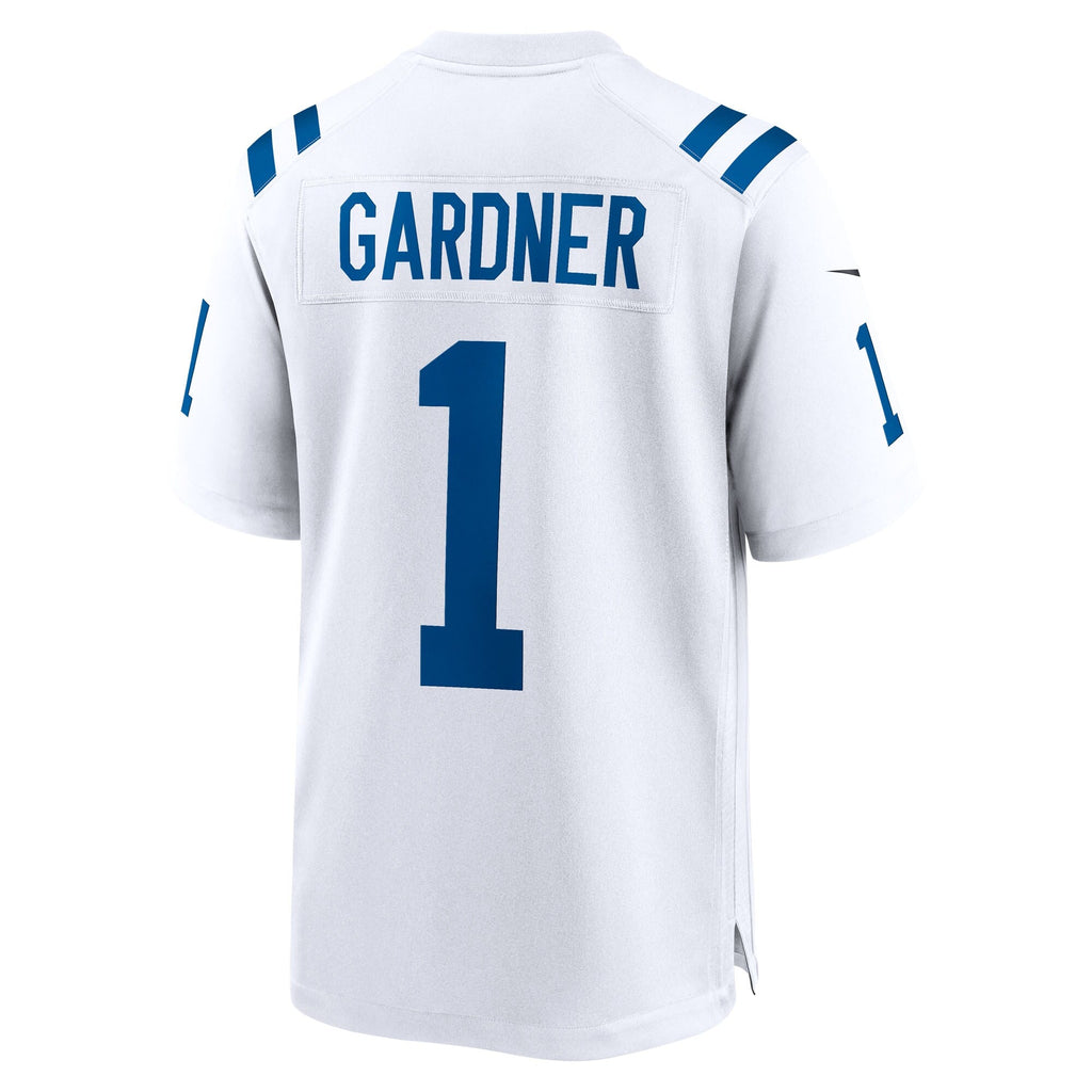 Indianapolis Colts Ahmad Sauce Gardner White Game Football Jersey