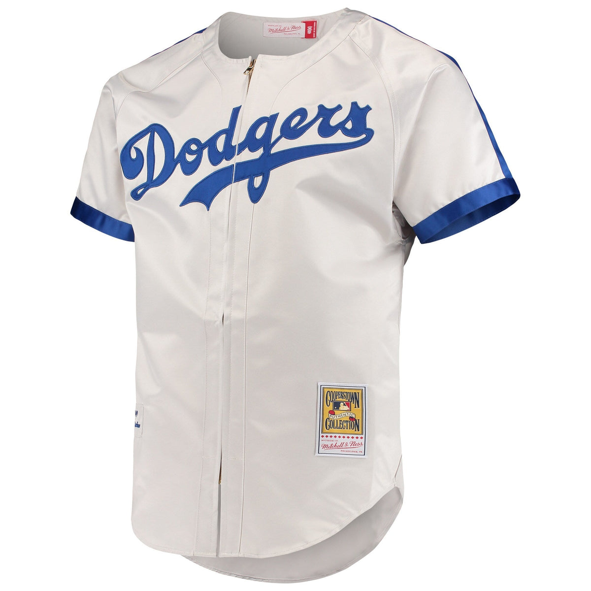 Brooklyn Dodgers Jackie Robinson Gray Cooperstown Collection Baseball Jersey