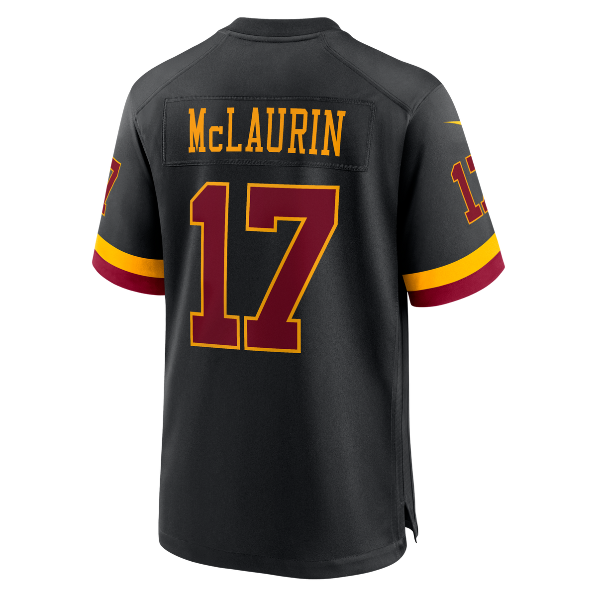 Hail Raiser Washington Commanders Terry McLaurin Black Alternate Game Football Jersey