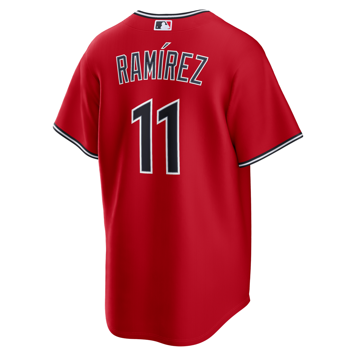 Cleveland Guardians José Ramírez Red Alternate Replica Baseball Jersey