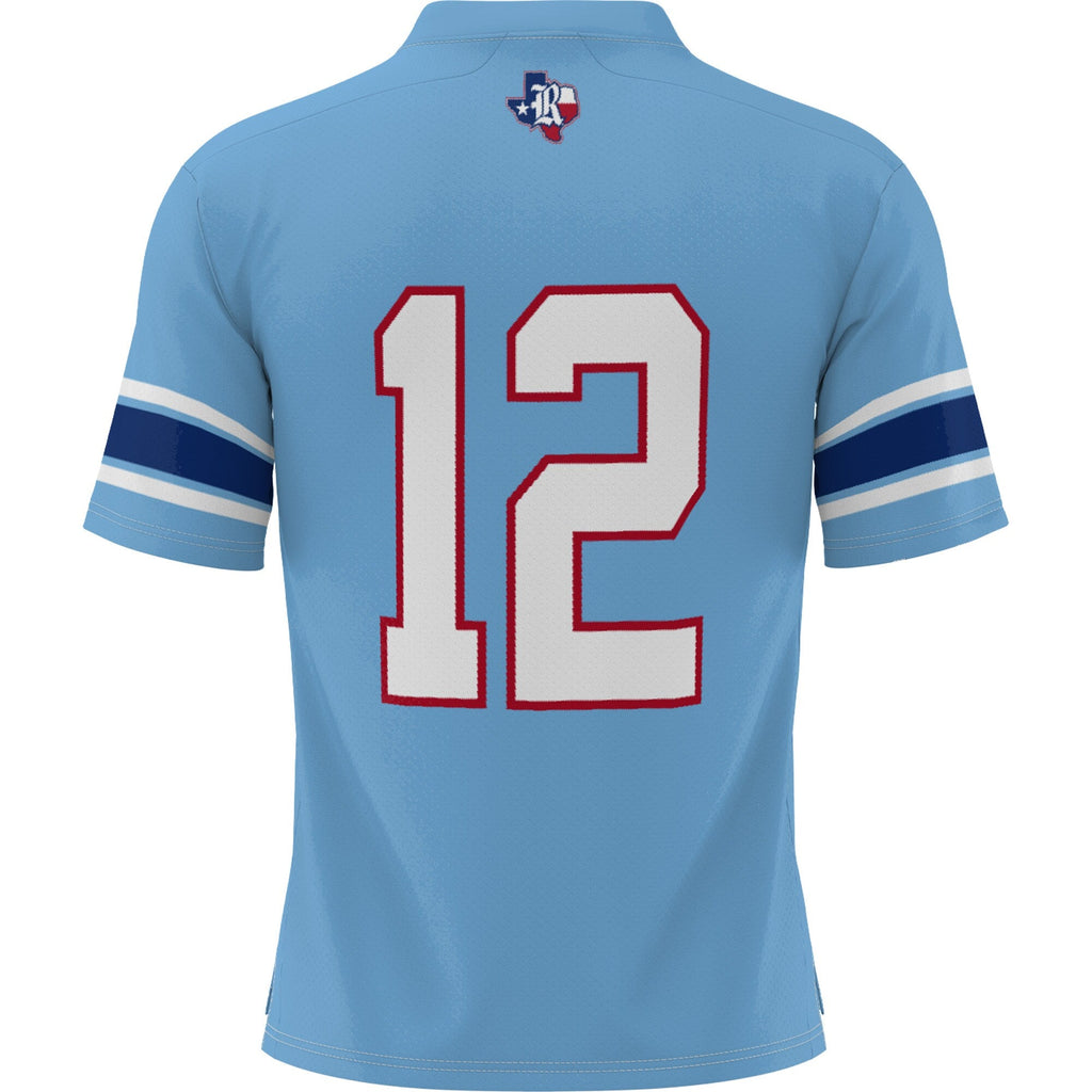 #1 Rice Owls Football Jersey - Light Blue