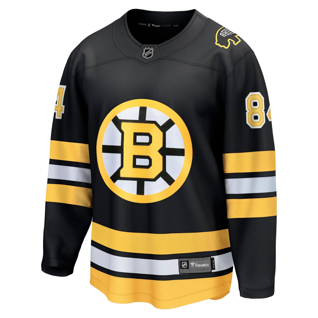 Boston Bruins Tanner Jeannot Black Home Breakaway Player Hockey Jersey