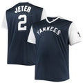 New York Yankees Derek Jeter Navy/White Cooperstown Collection Replica Player Baseball Jersey