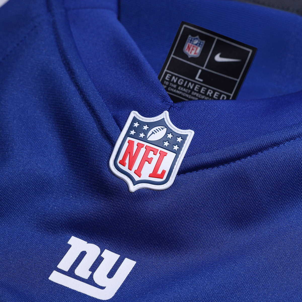 New York Giants Brian Burns Royal Game Player Football Jersey