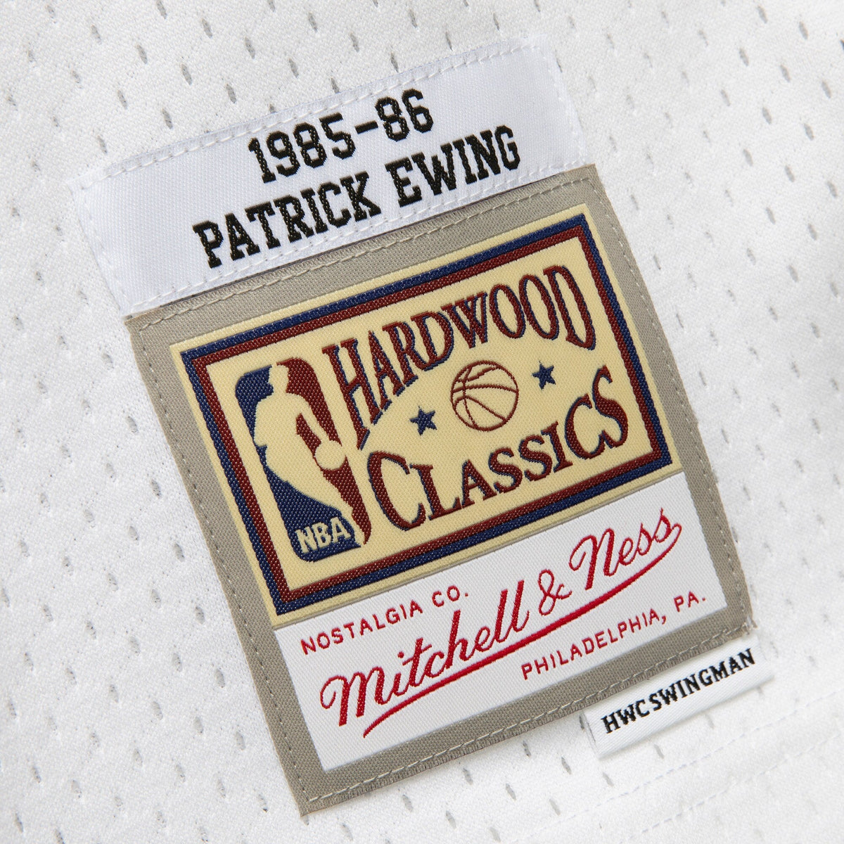 New York Knicks Patrick Ewing 1985 Swingman Jersey - White