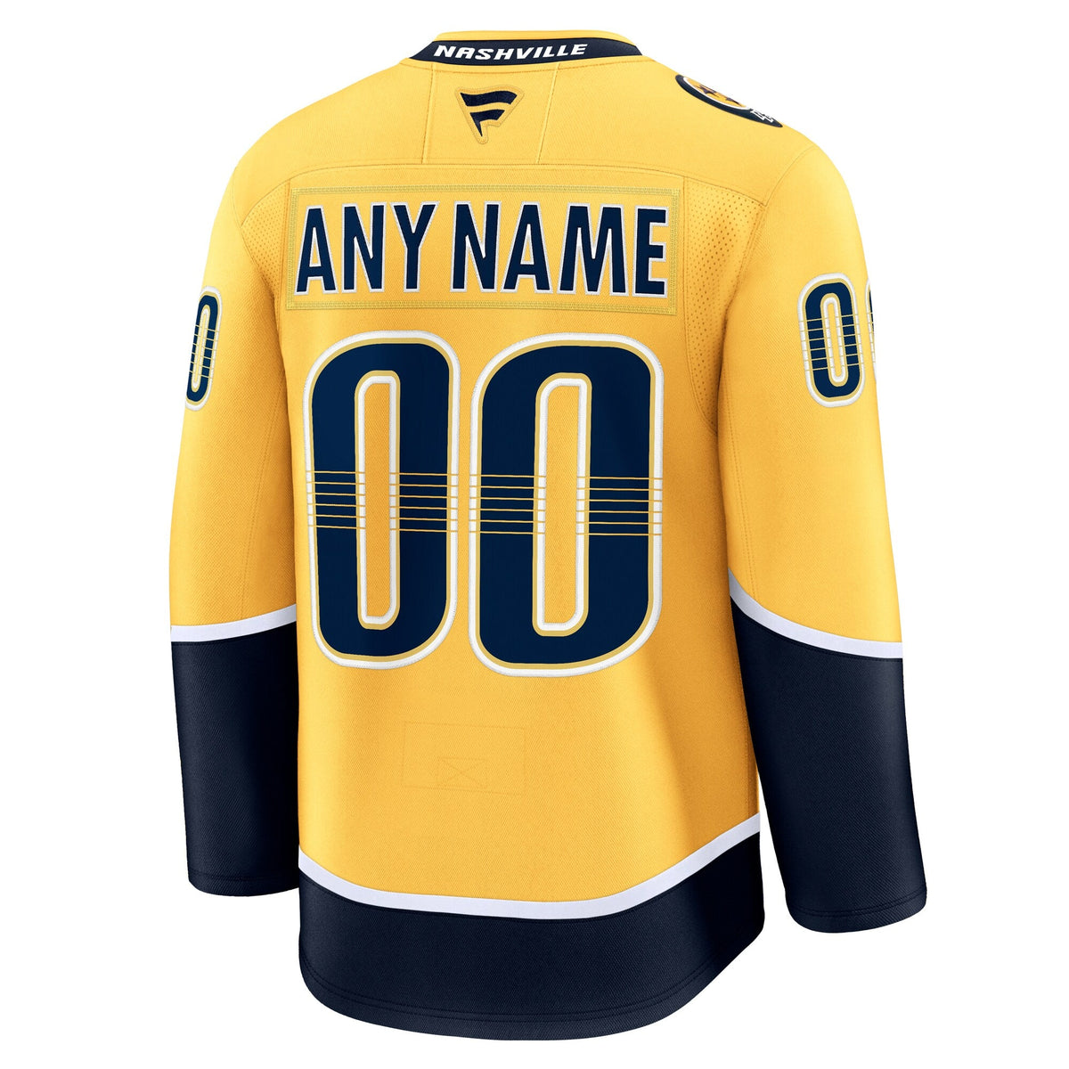 Nashville Predators Gold Home Premium Custom Jersey