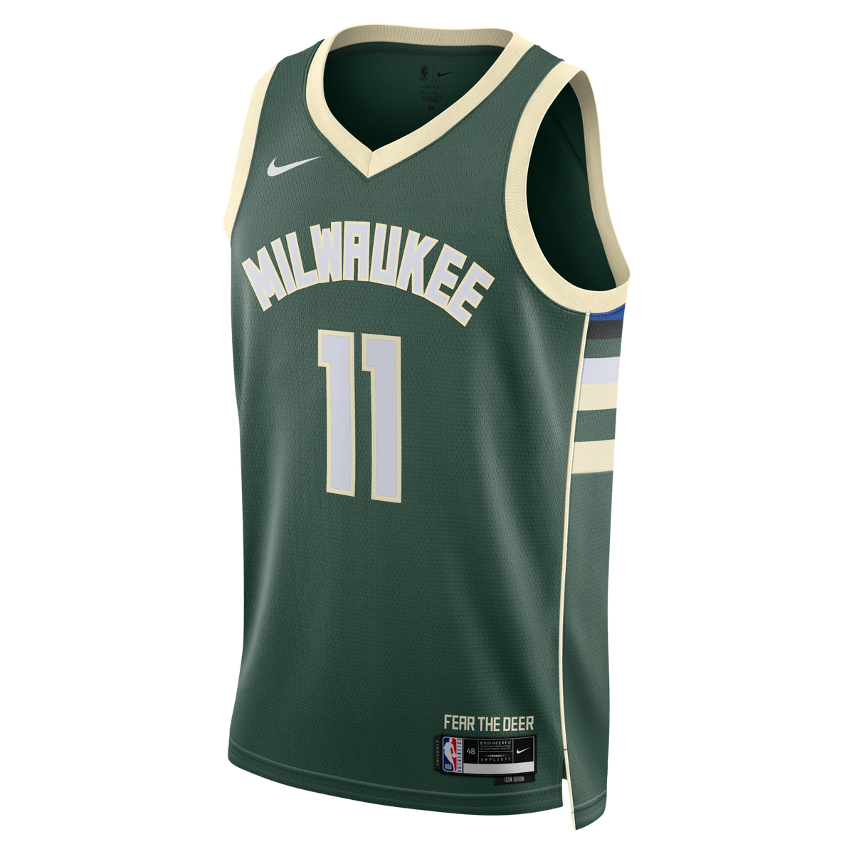 Milwaukee Bucks Icon Edition Swingman Jersey - Hunter Green - Tyler Herro