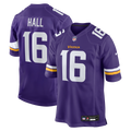 Minnesota Vikings Jaren Hall Purple Game Football Jersey
