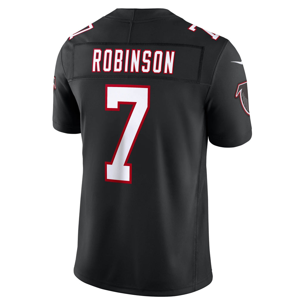 Atlanta Falcons Bijan Robinson Black Alternate Throwback Vapor F.U.S.E. Stitched Limited Football Jersey