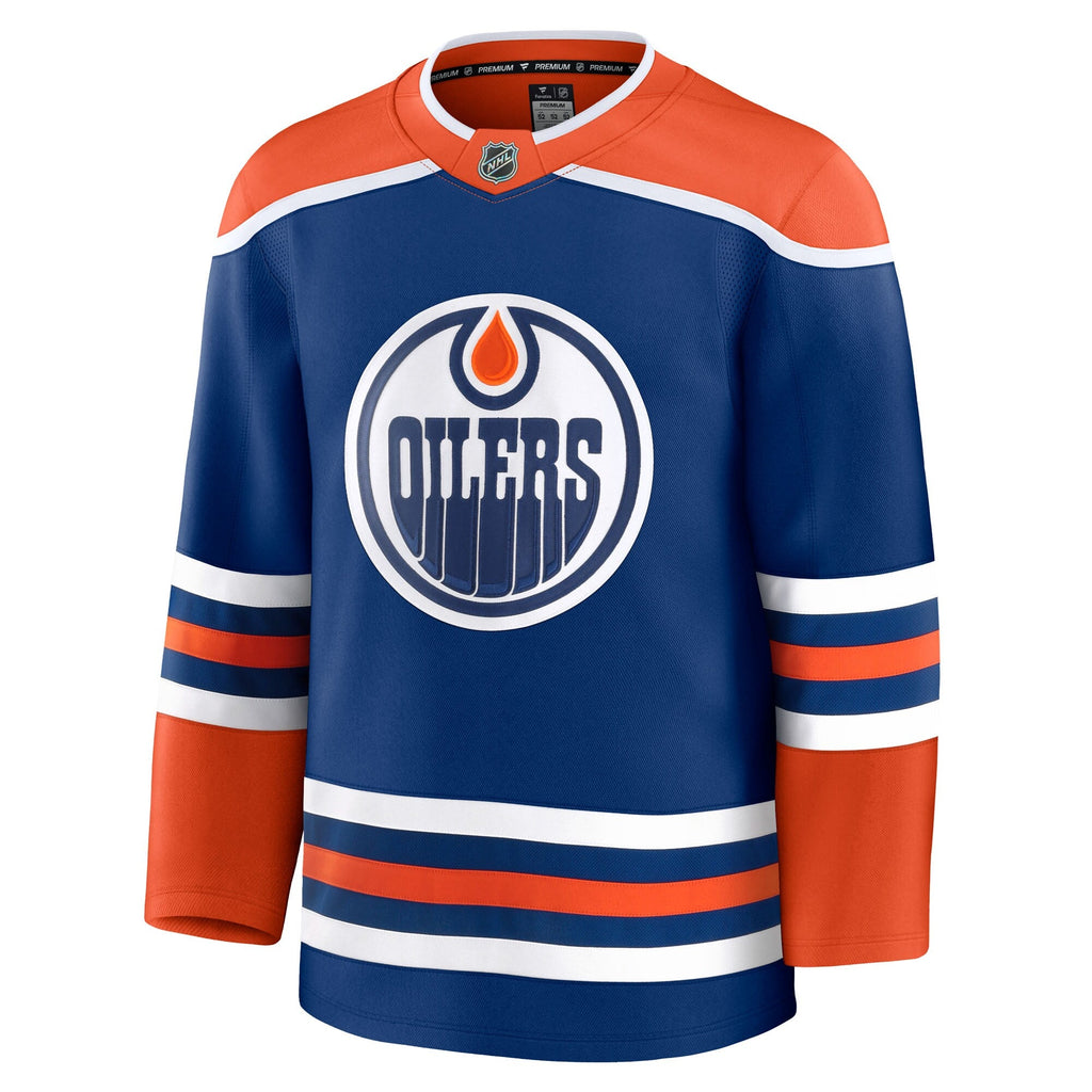 Edmonton Oilers Royal Home Premium Jersey