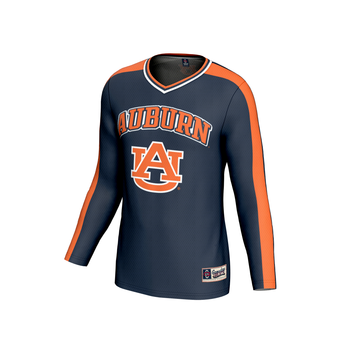#1 Auburn Tigers Lightweight Volleyball Fashion Jersey - Navy