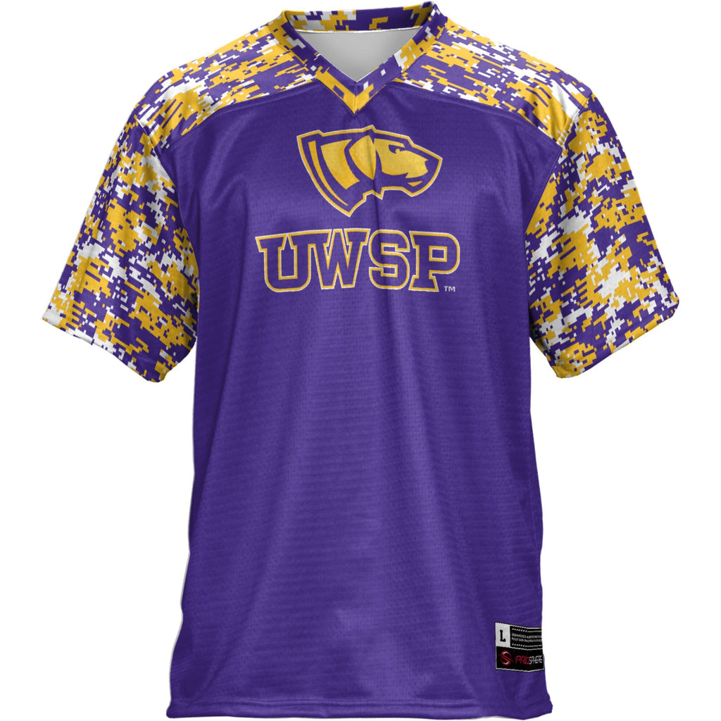 Wisconsin-Stevens Point Pointers Football Jersey - Purple