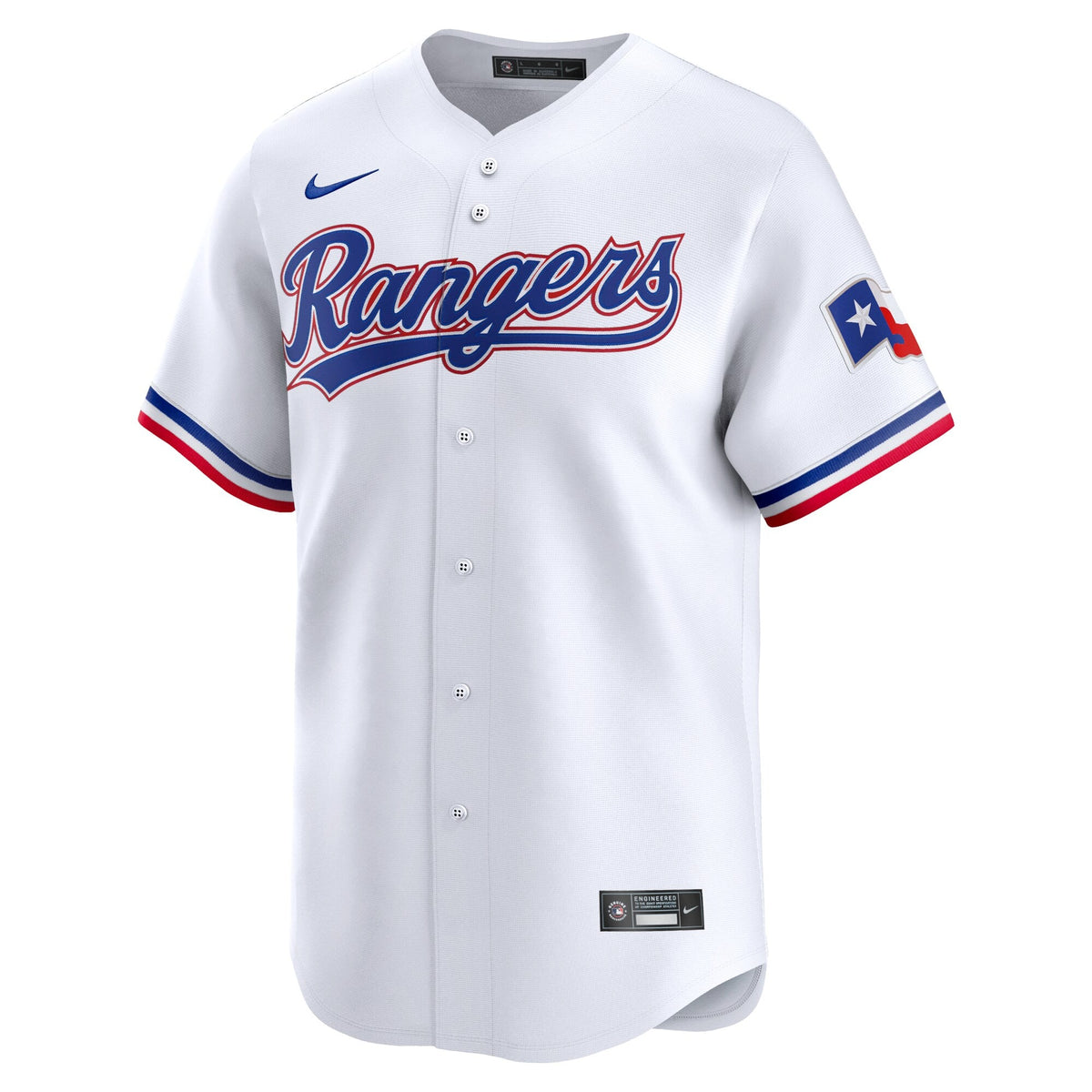 Texas Rangers Josh Jung White Home Limited Player Baseball Jersey