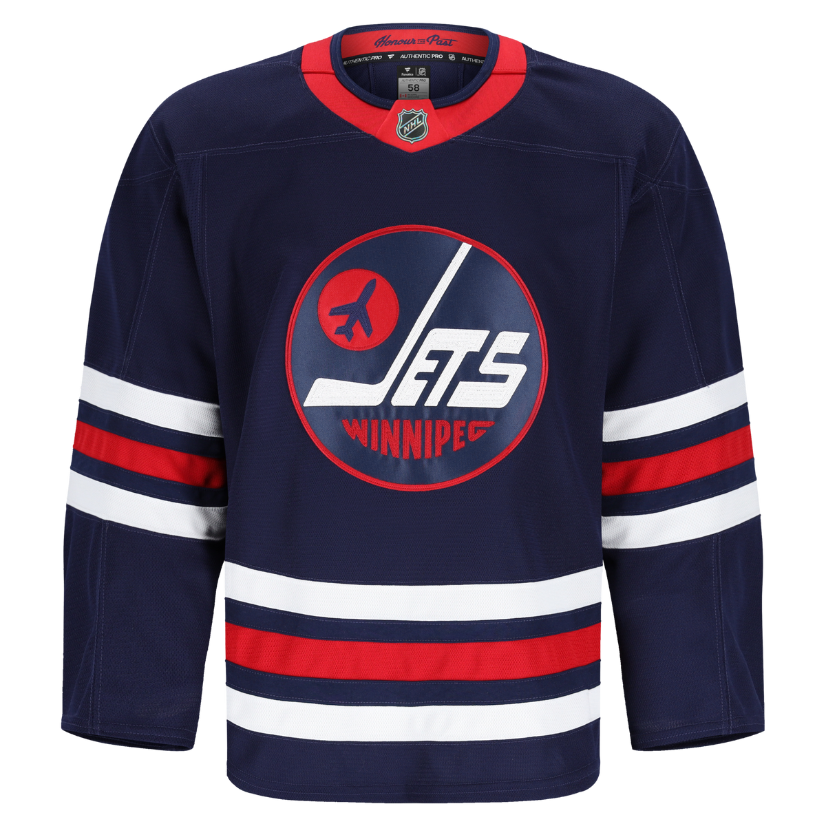 Winnipeg Jets Navy Alternate Pro Jersey