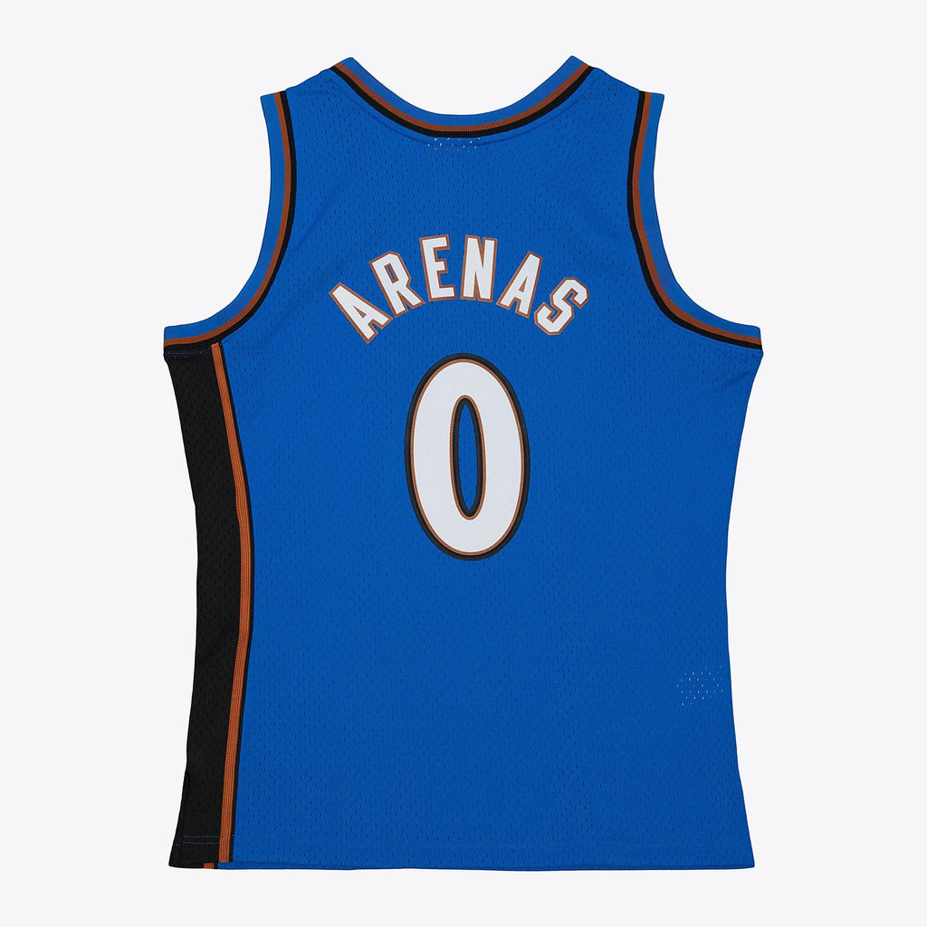 Washington Wizards Gilbert Arenas 2004 Dark Jersey - Blue